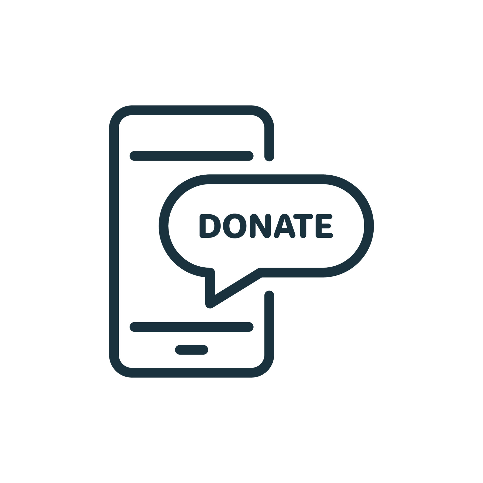 online-donate-on-phone-line-icon-web-mobile-giving-money-and-assistance-linear-pictogram-internet-donate-outline-icon-finance-help-concept-isolated-illustration-vector